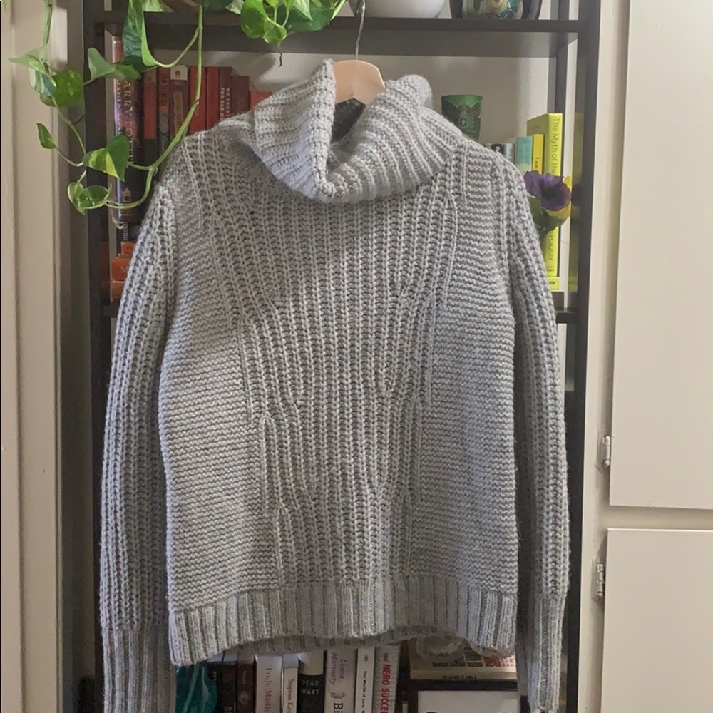 Gray Italian Yarn Sweater